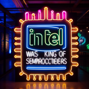 Intel struggles but Intel was king of semiconductor (CC BY-NC-ND 4.0)